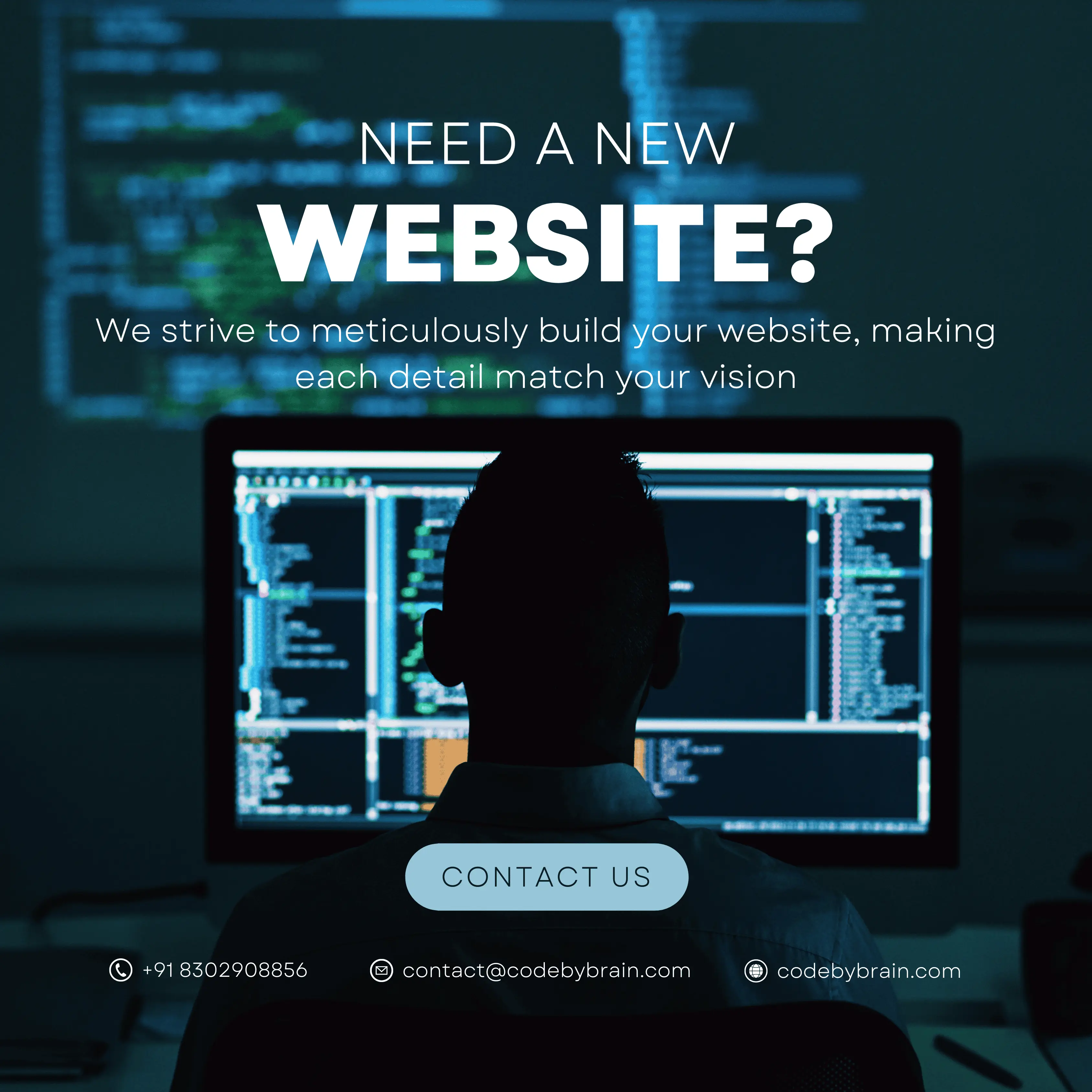 Make High Quality Website From Scratch With Code By Brain