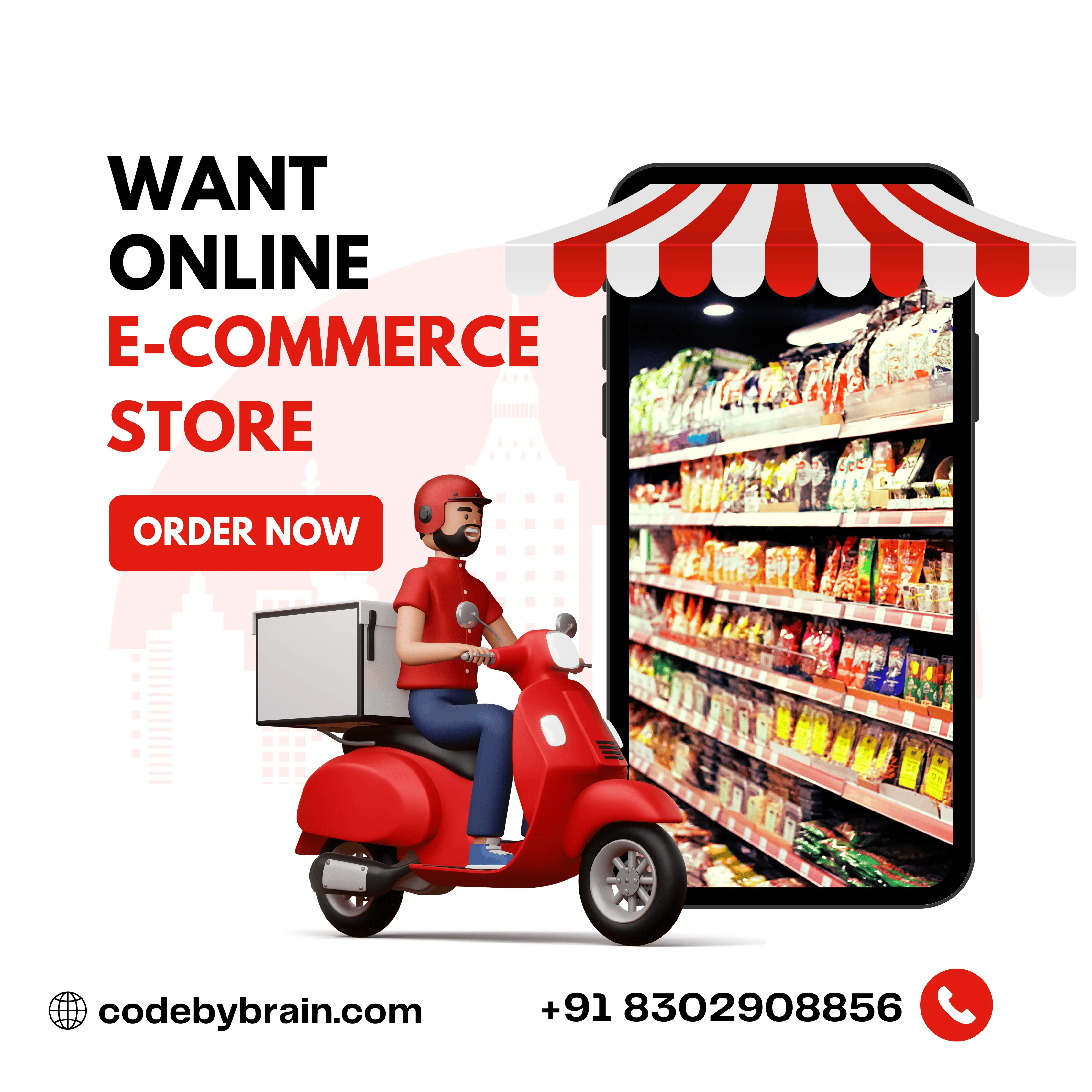 Make Whole Online E-Commerce Store From Scratch With Code By Brain